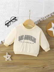 Baby Boys LA California Long Sleeves T-shirt Top Casual Soft Comfortable