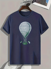 Creative Pattern Print Men's Graphic T shirt Casual Comfy Tees For Summer