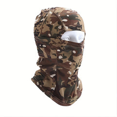 Camouflage Balaclava Full Face Mask Neck Gaiter for Cycling