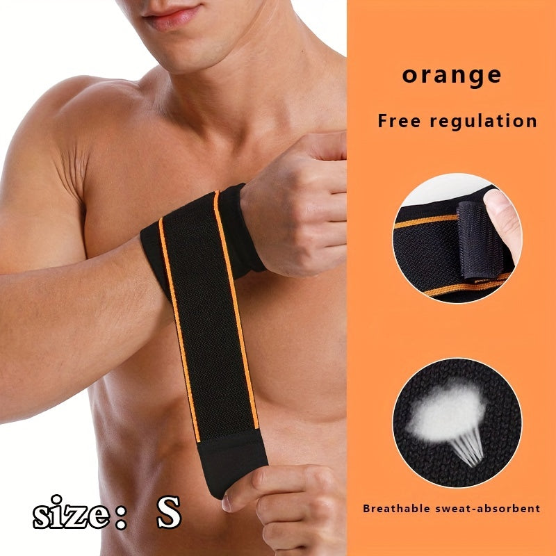 Adjustable Compression Strap Wrist Brace for Workout Men & Women