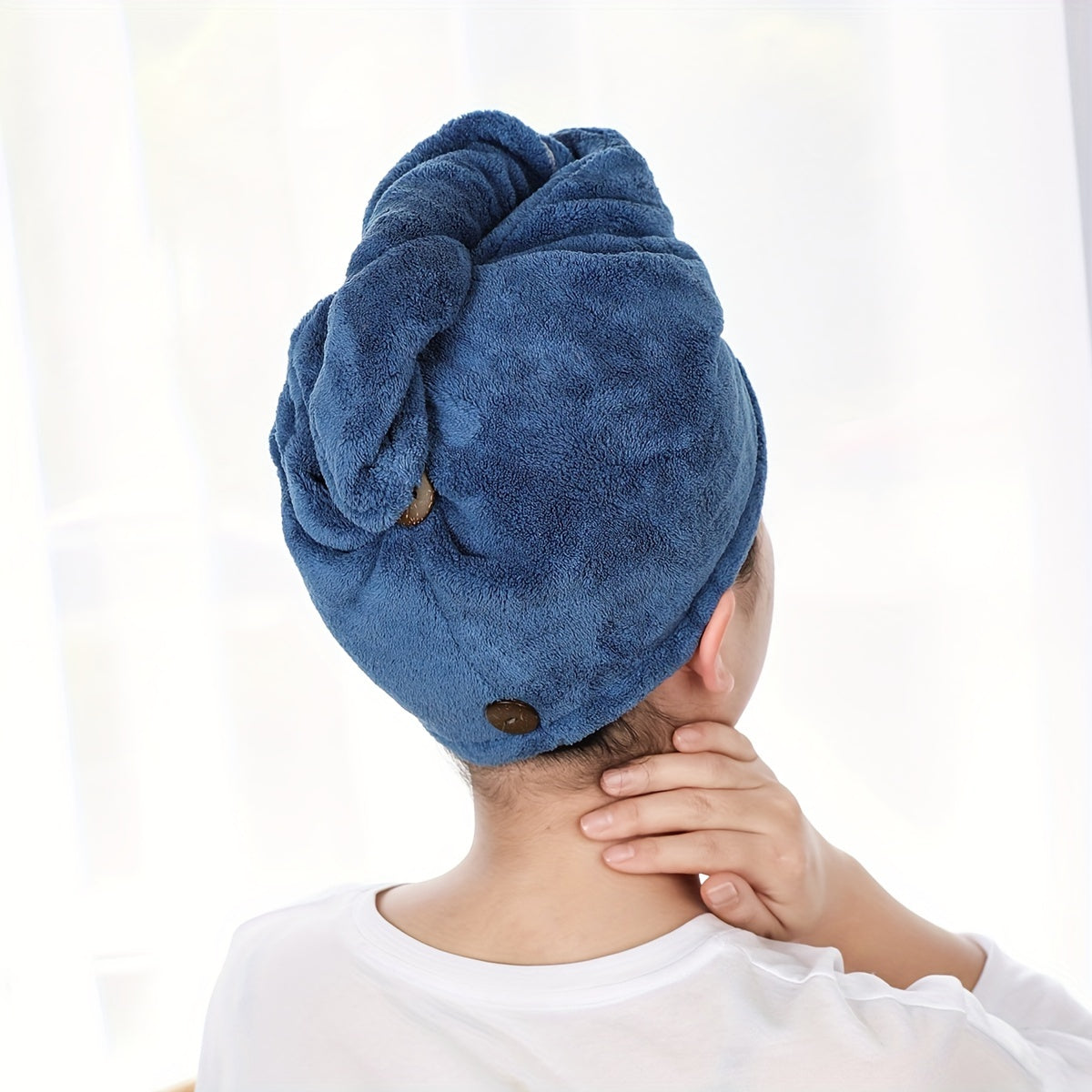 Quick Drying Shower Cap for Women Absorbent Hair Drying Cap