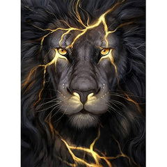 Animal Lion Full Diamond Painting Cross Stitch Kit