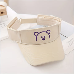 Kids Sun Visor Hat Travel Baby Hat Sun Peaked Hat