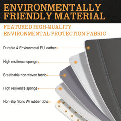 Universal Cushion Seat Cover High PU Leather Car Front Seat Protector