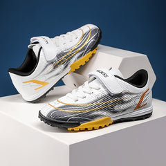 NeBoys Soccer Shoes TF Cleats Lightweight Athletic Football Shoes
