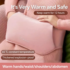 Soft Extended Warm Waistband Hot Water Bag Set