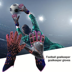 Strong Grip Soccer Goalie Gloves with Finger Protection