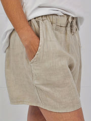 Elastic Waist Drawstring Shorts for Women