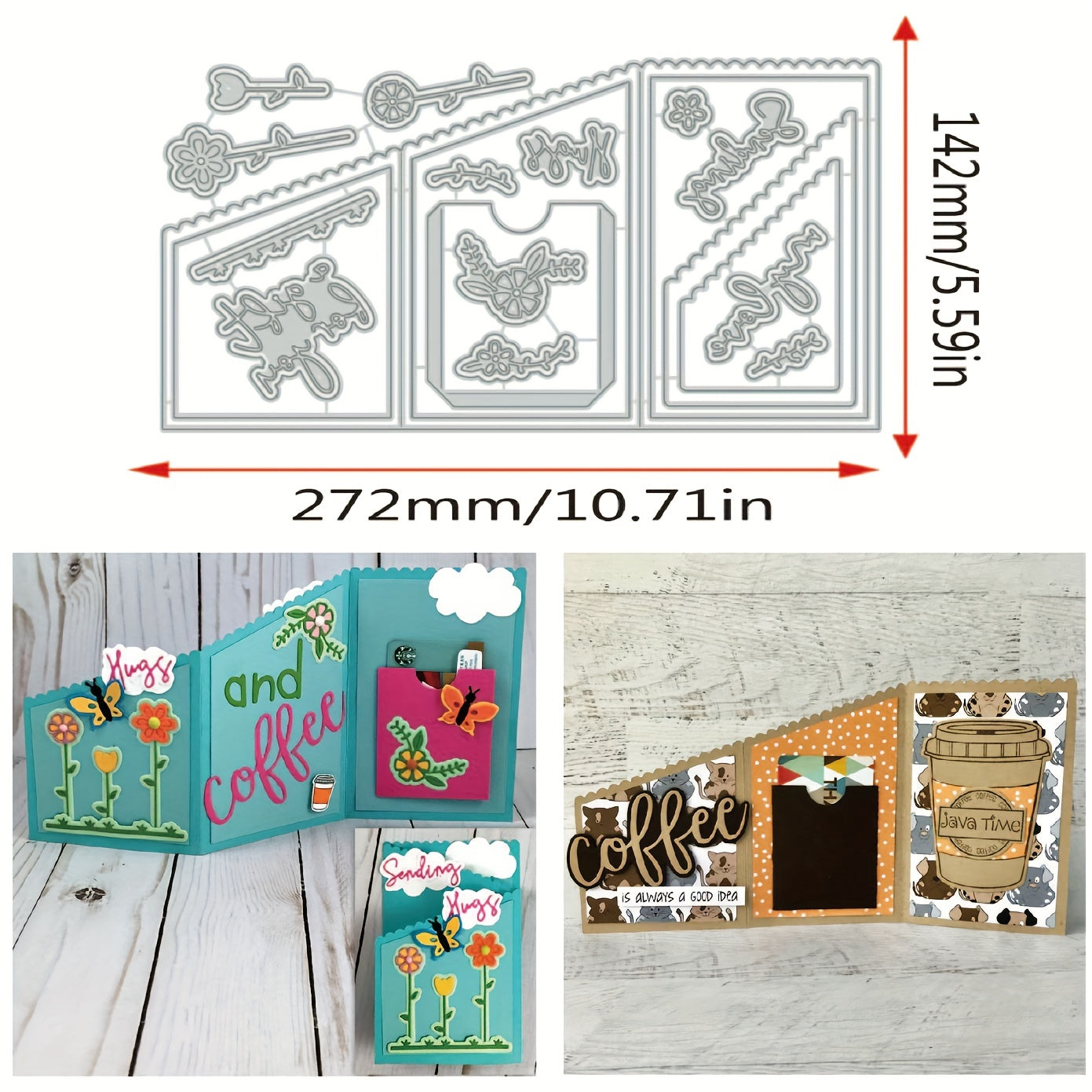 Flower Screen Metal Cutting Dies for Scrapbook Embossing