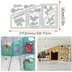 Flower Screen Metal Cutting Dies for Scrapbook Embossing