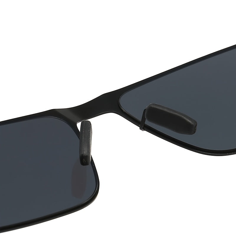 High Def Polka Dot Men Glasses Biker Light Metal
