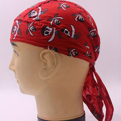 Pirate Hat Outdoor Bandana Multicolor Headgear Full Cotton