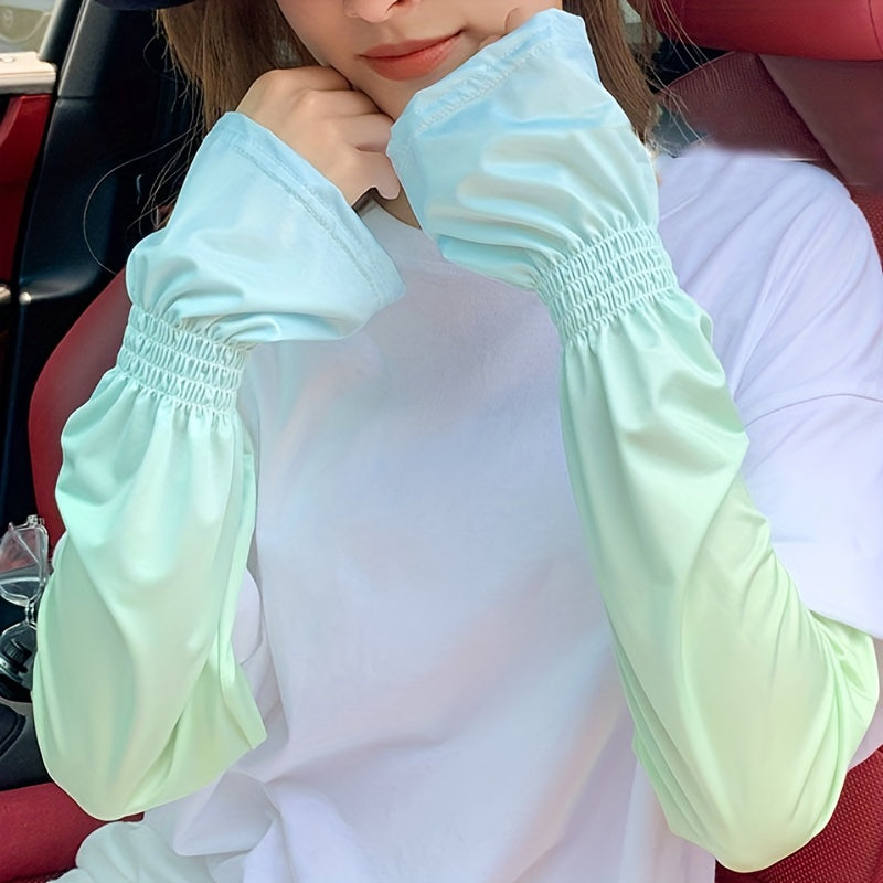Gradient Sunscreen Sleeves UV Protection for Summer