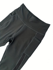 High Waisted Sports Leggings with Pockets