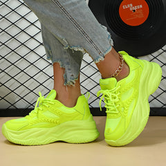 Breathable Chunky Sneakers Lightweight Running Shoes