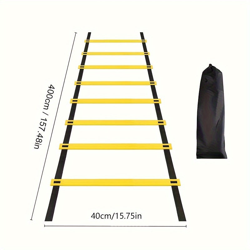 Speed Agility Training Ladder with Storage Bag Football Training Equipment