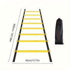 Speed Agility Training Ladder with Storage Bag Football Training Equipment