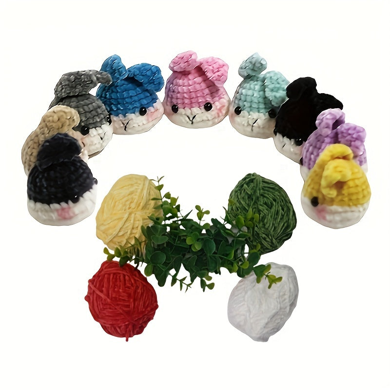 4pcs Christmas Chenille Yarns Hand Knitting 100 Polyester Material Yarn Ball