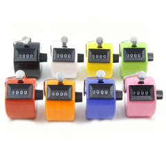 1pc Point Counter Point Human Flow Manual Mechanical Counter