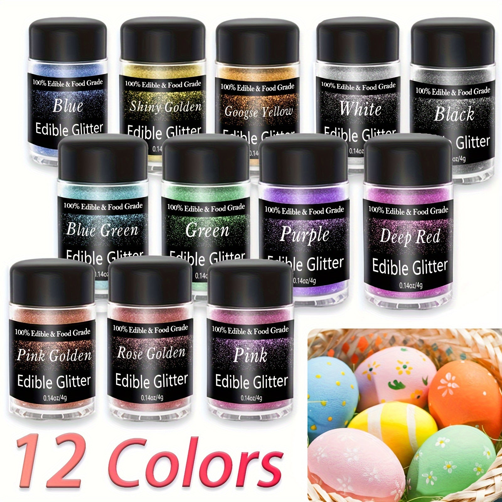 Fine Glitter Powder for Epoxy Resin Crafts - Christmas Candle Cup Decoration