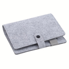 Felt Shell Binder A5 A6 Notebook Ring Binder Stationery Travel Journal