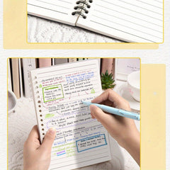 Purple Notebook w/ Removable Pages College Ruled