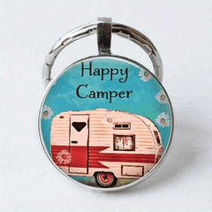 Retro Car Keychain Necklace for Boys and Girls