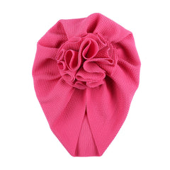 Newborn Flower Turban Hat Cap Beanie for Baby Boys and Girls