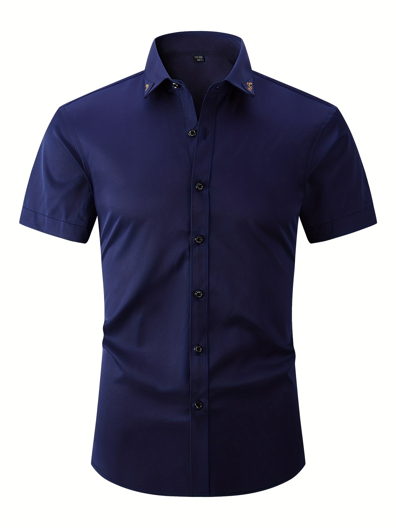 Men's Formal Button Up Shirt for Business Occasion