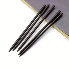 Vintage Wooden Hairpin Chinese Style Bun Hair Accessories For Women Girls