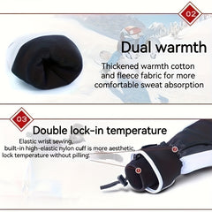 Snowboard Gloves Waterproof Touch Screen Inner Five Finger Warm Keeping Gloves