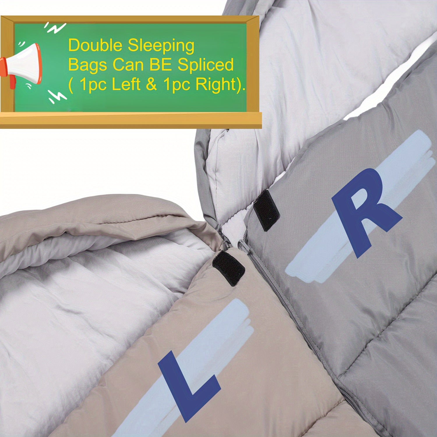 Thickened Comfort Sleeping Bag for Camping Hiking Traveling