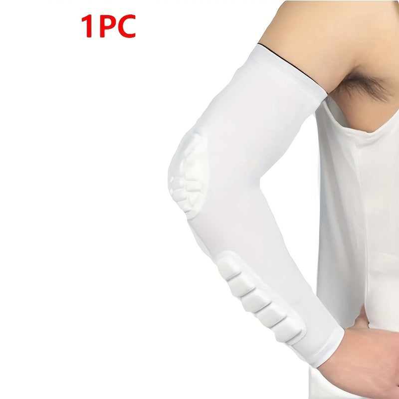 1pc High Elastic Breathable Arm Sleeves for Fitness - Black