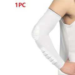 1pc High Elastic Breathable Arm Sleeves for Fitness - Black