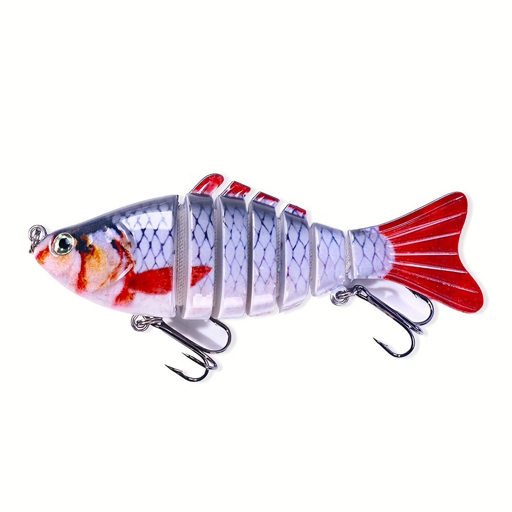 10pcs Bionic Plastic Hard Wobbler Bait Fishing Tackle