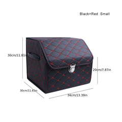 Folding Shoe Storage Box Car Trunk Bag Organizer