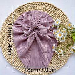 Baby Headband Soft Bow Hat for Infants Newborns