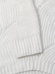 Solid Turtleneck Sweater Dress