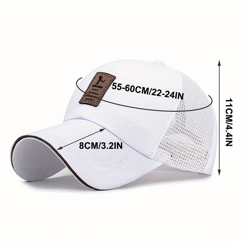 Breathable Baseball Caps Mesh Snapback Cap Outdoor Sport Sun Dad Hats