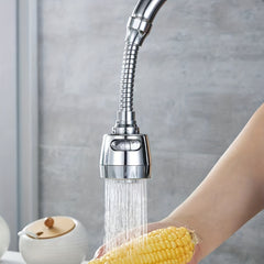360 Rotation Pressurized Faucet Splash Head Kitchen Shower Filter