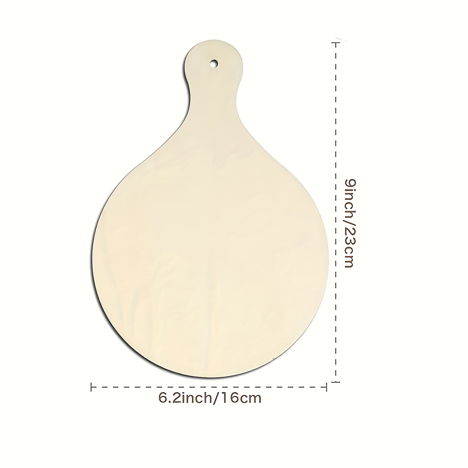 6pcs Mini Wooden Cutting Board Round Charcuterie Boards