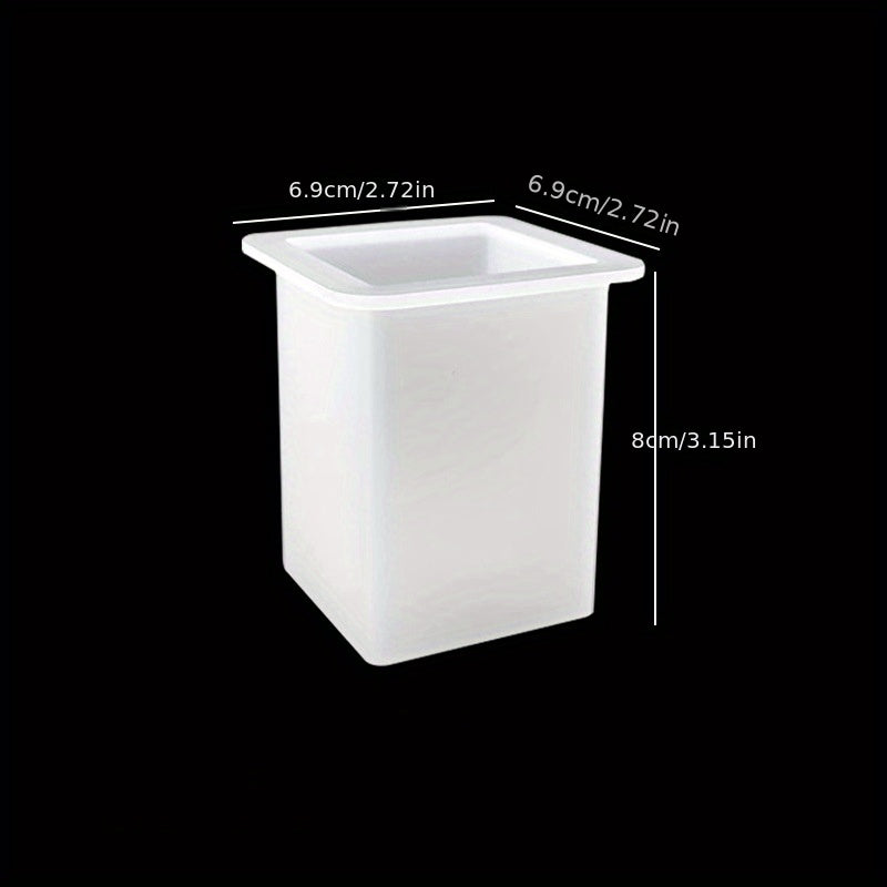 Square Tealight Candle Holder Silicone Molds for DIY Home Decor
