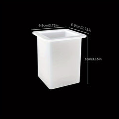 Square Tealight Candle Holder Silicone Molds for DIY Home Decor