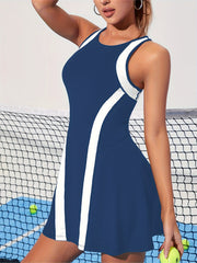 Quick Dry Active Dress with Contrast Binding