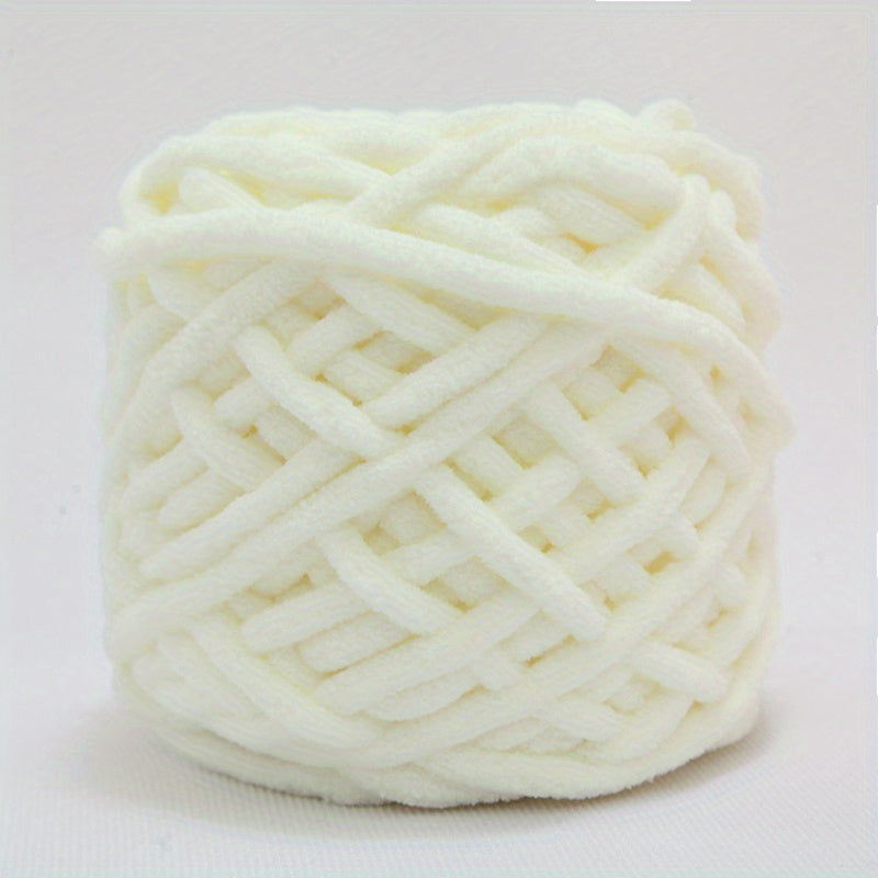 Ice Strip Thread Thick Wool Yarn Ball DIY Crochet Slipper Thread