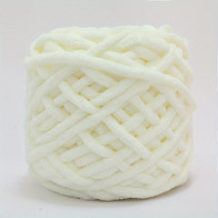 Ice Strip Thread Thick Wool Yarn Ball DIY Crochet Slipper Thread