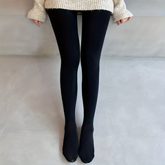 2 Pack Solid Opaque High Waist Thermal Leggings Women's Stockings