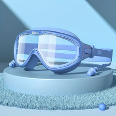 Large Frame Adults Swimming Goggles Waterproof Anti Fog Swimming Glasses