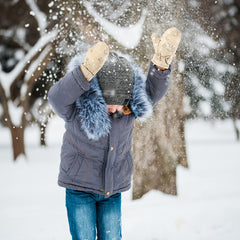 Waterproof Baby Mittens Winter Snow Gloves Boys Girls