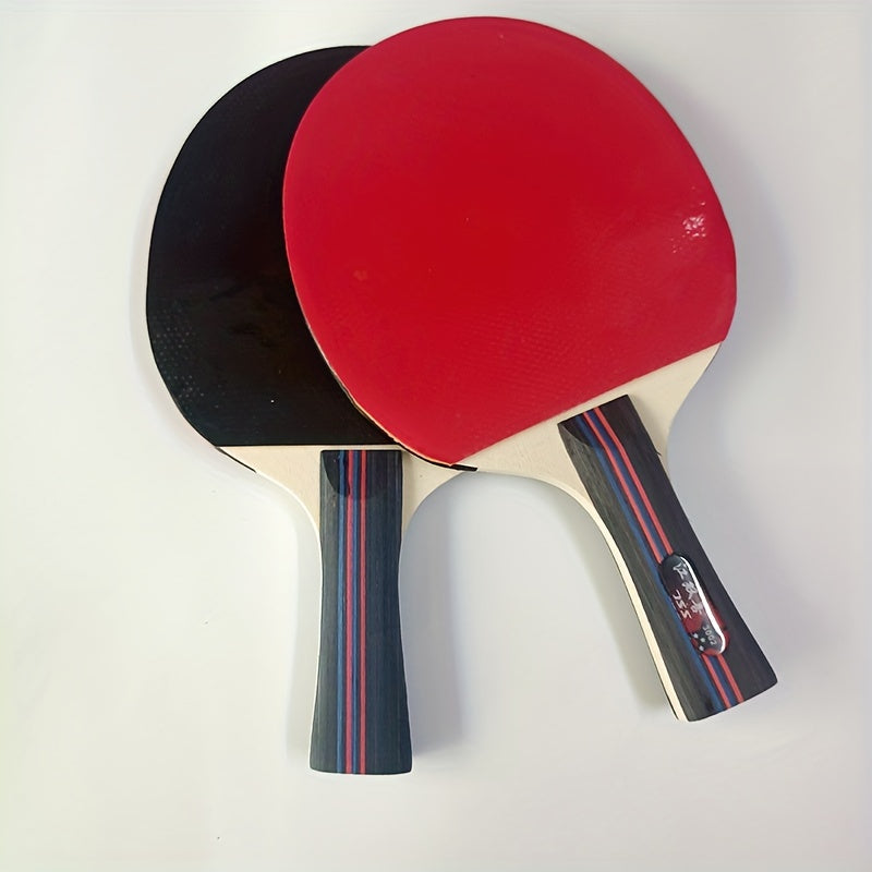 Double Sided Reverse Glue Racket Set for Training